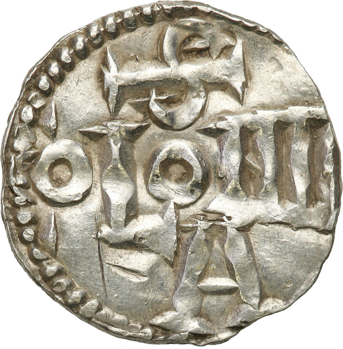 Niemcy, Dolna Lotaryngia – Kolonia. Otto III (983-1002). Denar